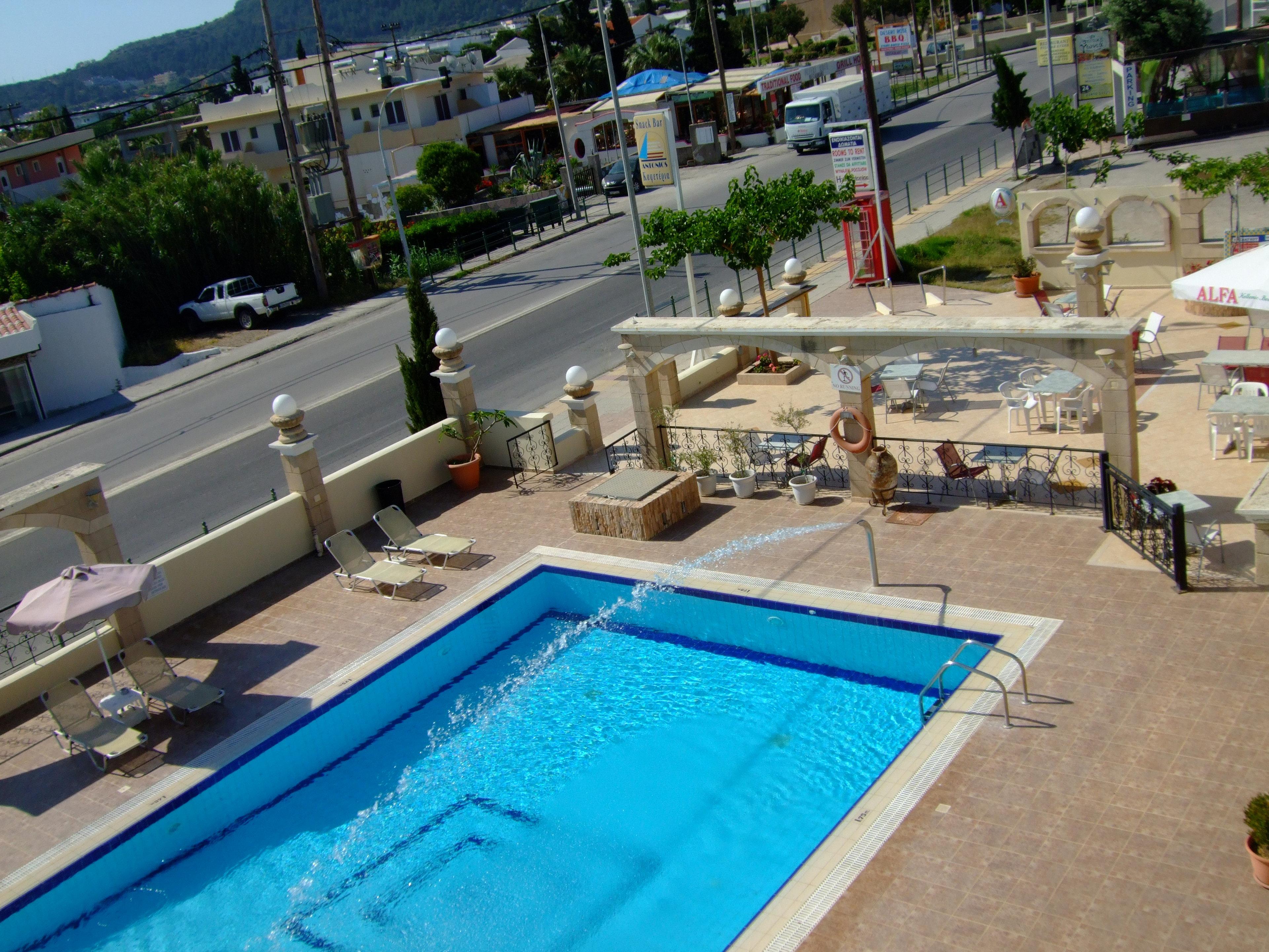 Antonios Hotel Faliraki Exterior photo